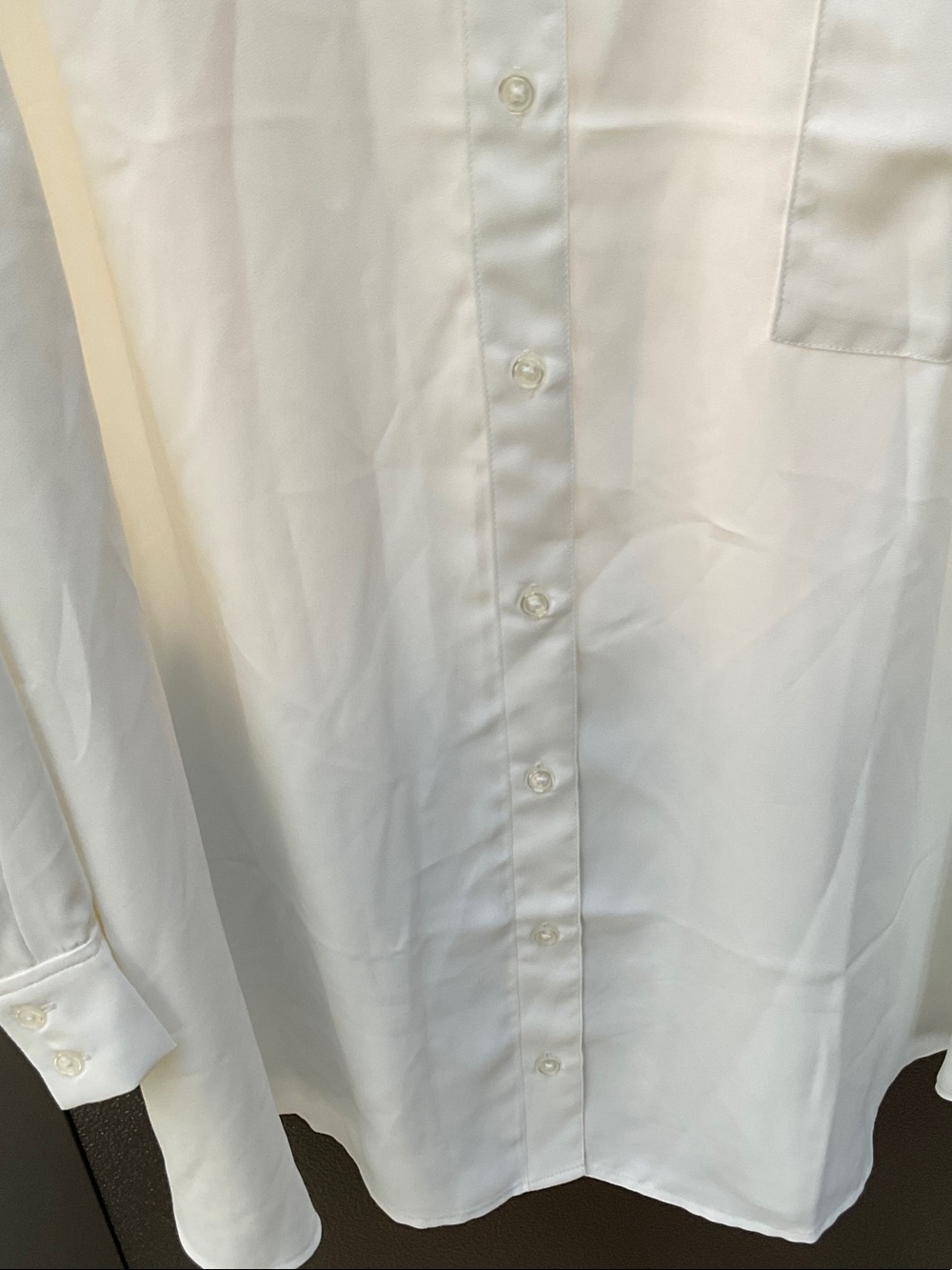 Penningtons White Button-Up Blouse - Picture 3 of 7